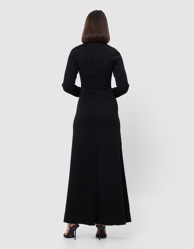 Elysian Collective Mossman The Fifth Knit Maxi Dress (Black)