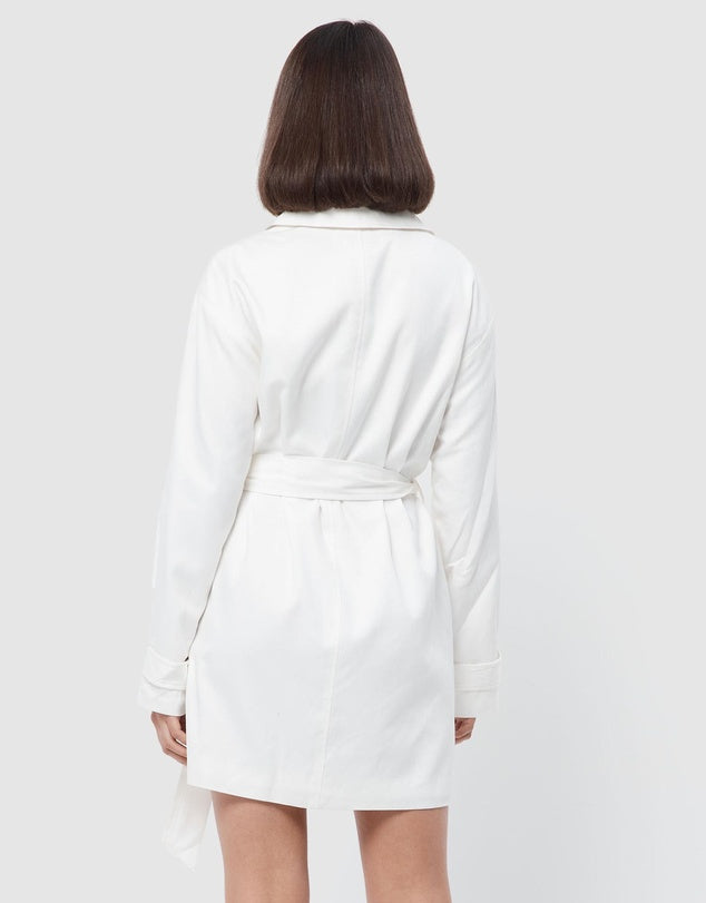 Elysian Collective Mossman The Lexington Shirt Dress (White)