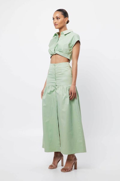 Elysian Collective Mossman Wanderlust Skirt Spearmint