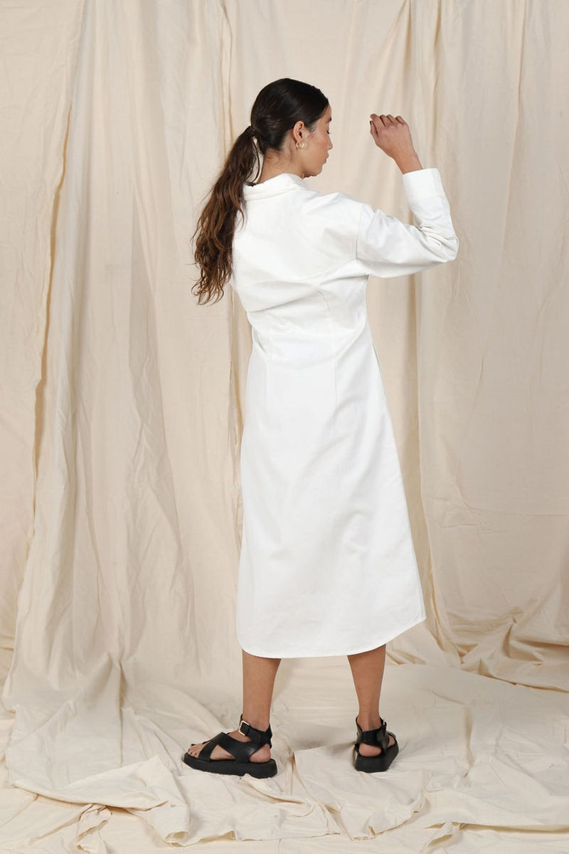 Elysian Collective Nice Martin North Dress White