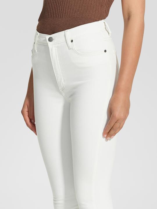 Elysian Collective Nobody Denim Siren Skinny White Ankle Comfort