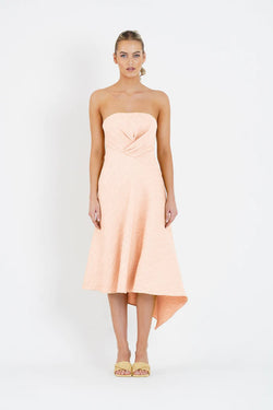 Elysian Collective One Fell Swoop Quartz Midi Dress Blossum