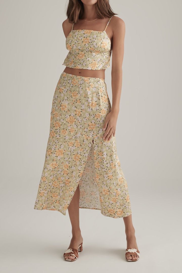 Elysian Collective Ownley Coco Top Sorbet Floral