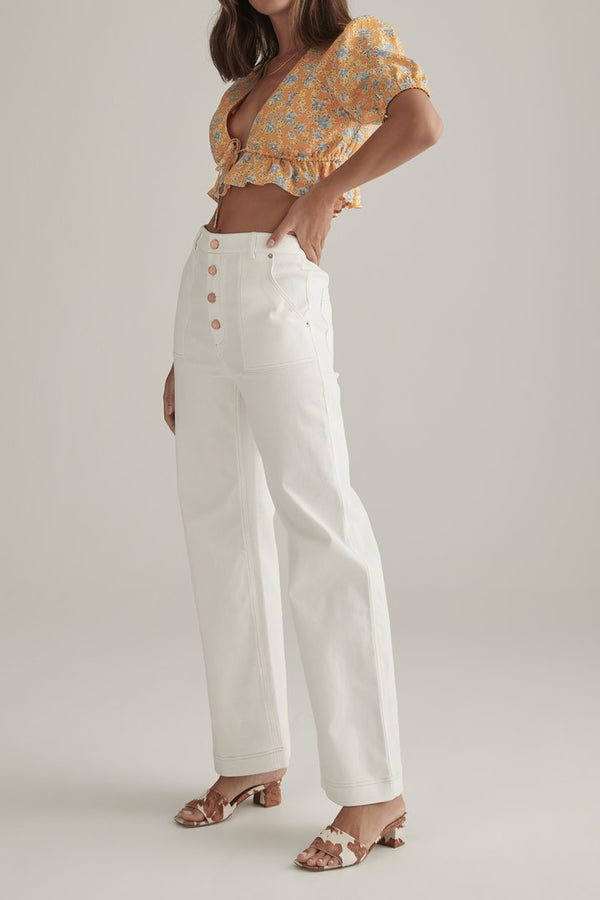 Elysian Collective Ownley Daley Pant White