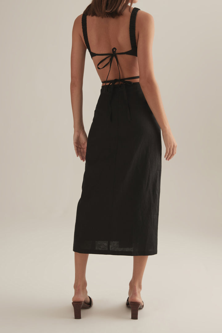 Elysian Collective Ownely Jordi Skirt Black