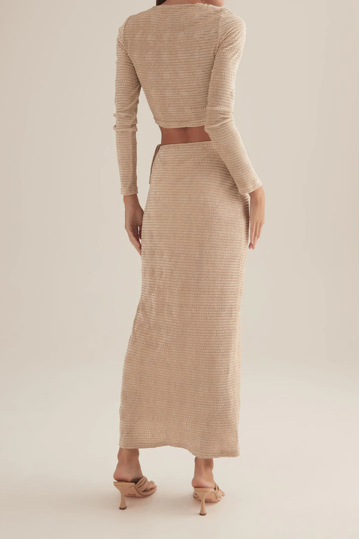 Elysian Collective Ownley Keshi Skirt Nude