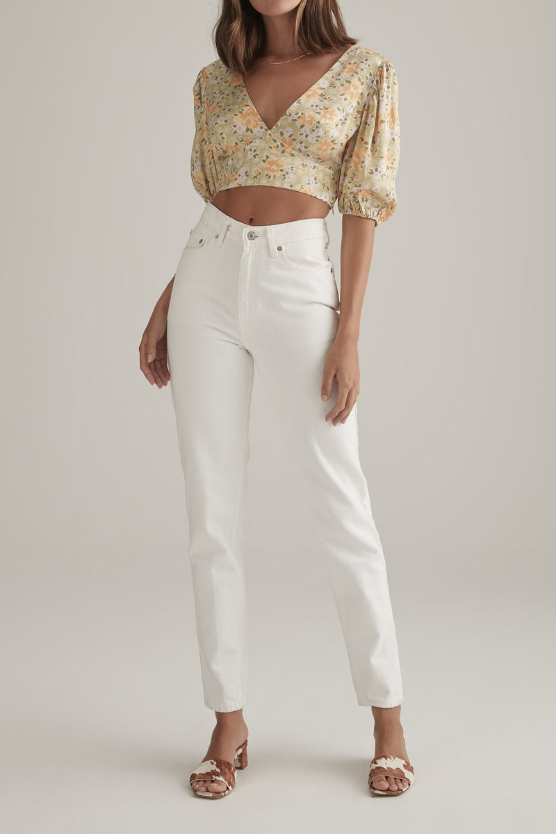 Elysian Collective Ownely Lola Top Sorbet Floral 