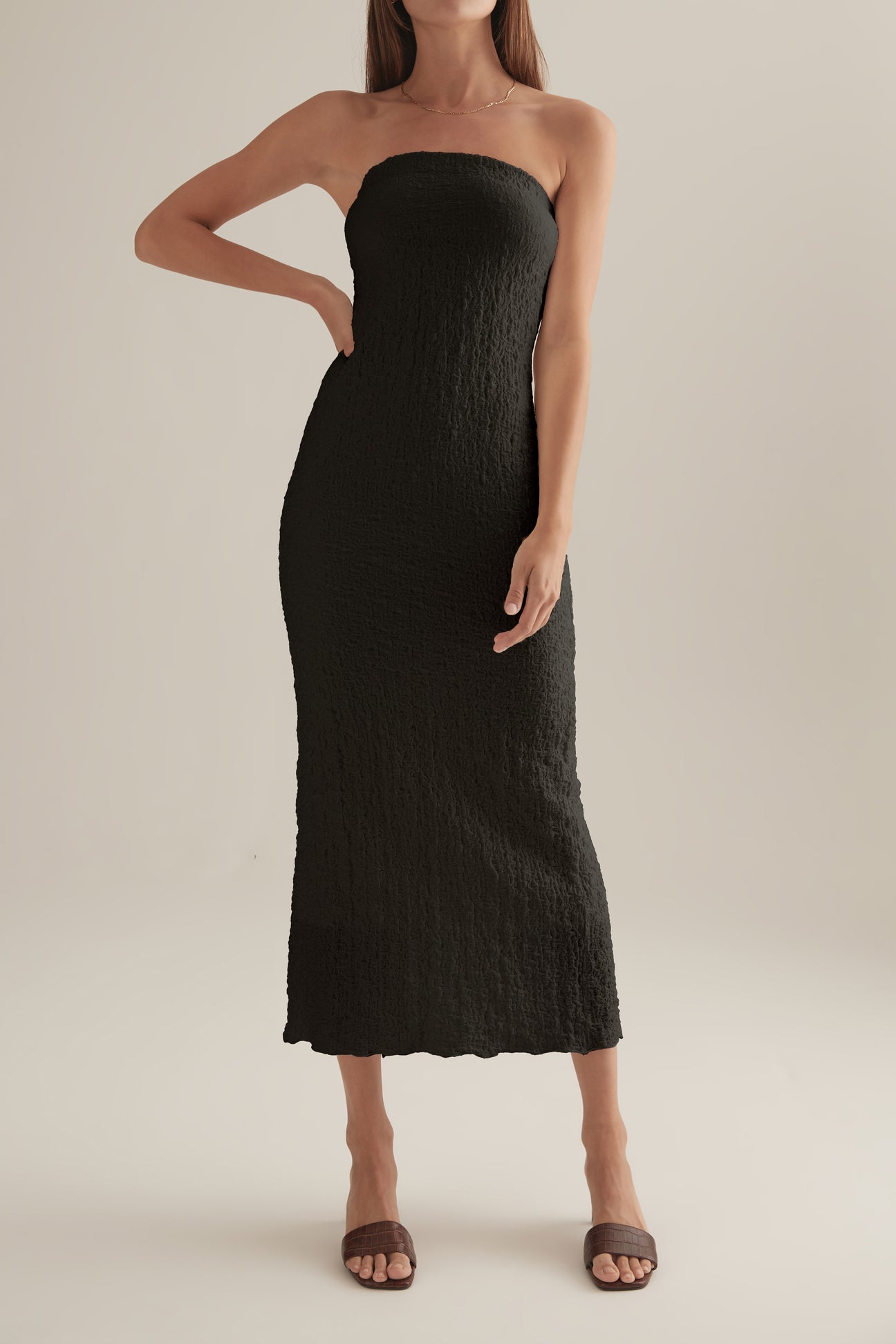 Elysian Collective Ownley Petra Dress Black