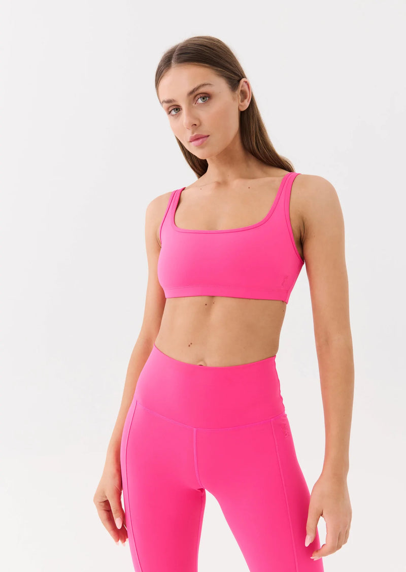 Elysian Collective PE Nation Amplify Sports Bra Pink Glo