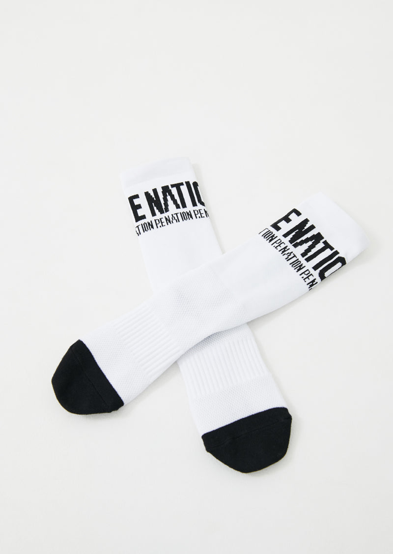 Elysian Collective PE Nation Backline Socks Optic White