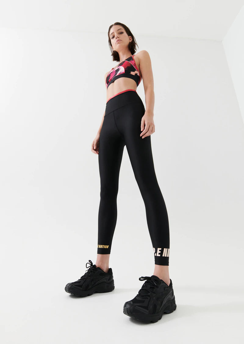 Elysian Collective Pe Nation Down Under Legging (Black)