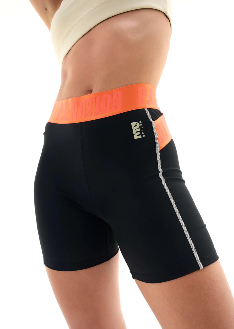 Elysian Collective PE Nation Fairway Pilates Short Black