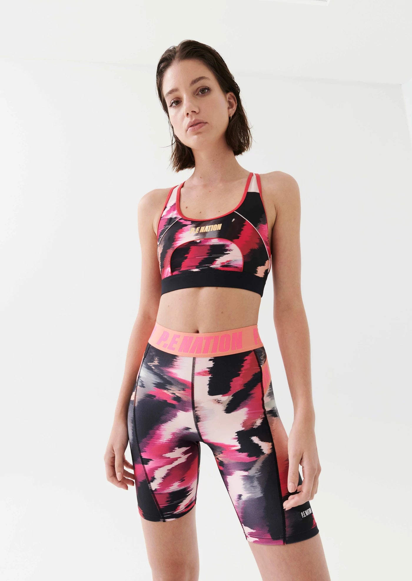 Elysian Collective Pe Nation Fluid Sports Bra (Print)