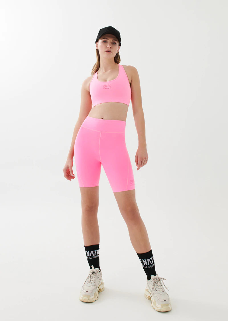 Pe nation best sale pink shorts