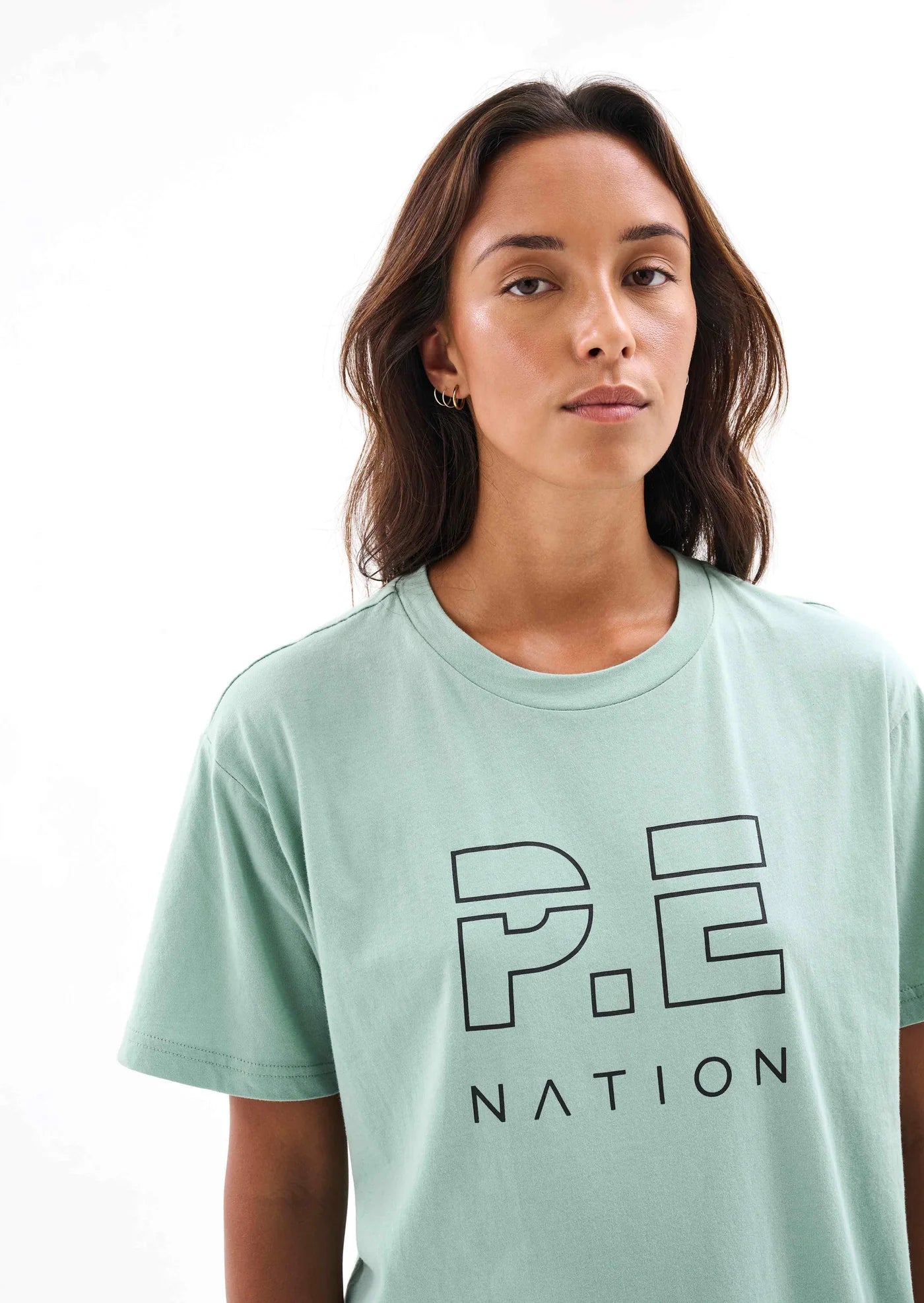 Elysian Collective PE Nation Heads Up Tee Iceberg Green 