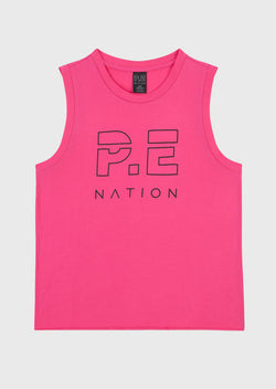 Elysian Collective PE Nation Heads Up Tee Pink Glo
