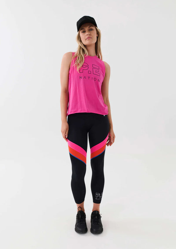 Elysian Collective PE Nation Heads Up Tee Pink Glo