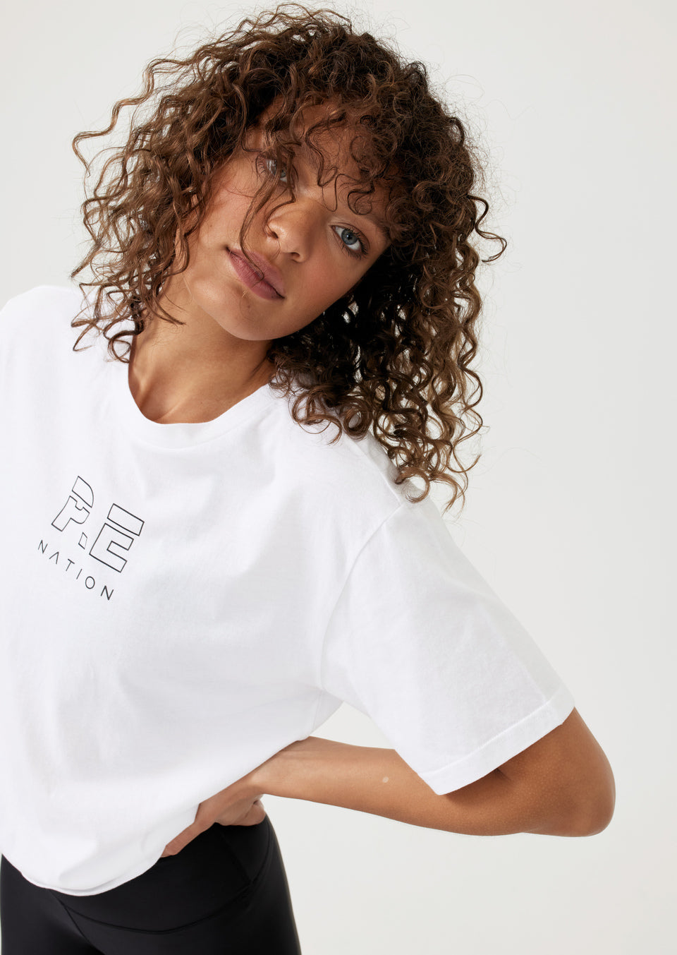 Elysian Collective PE Nation Heads Up Tee White