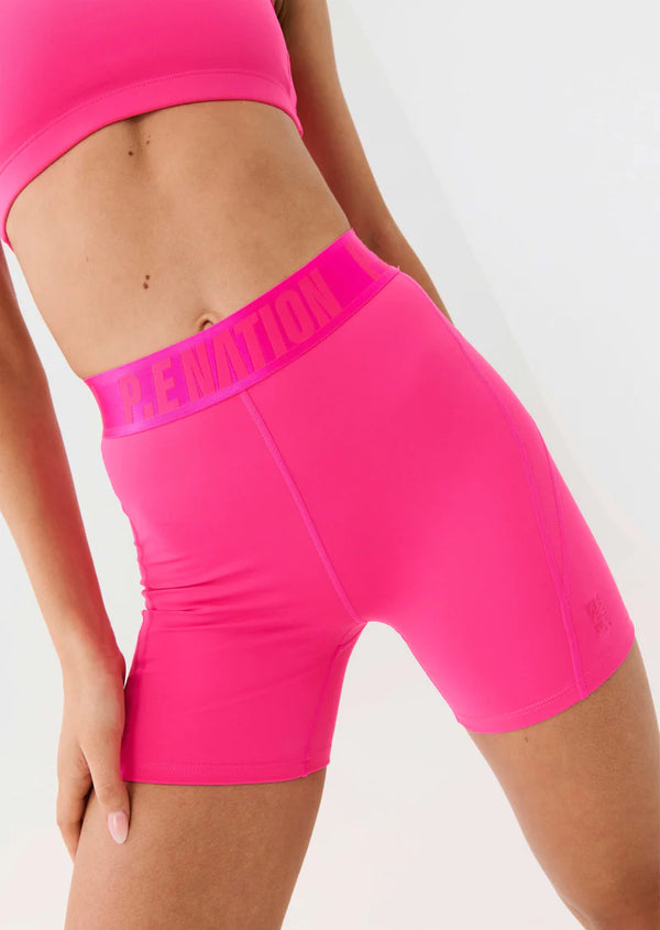 Elysian Collective PE Nation Intuitive Bike Short Pink Glo