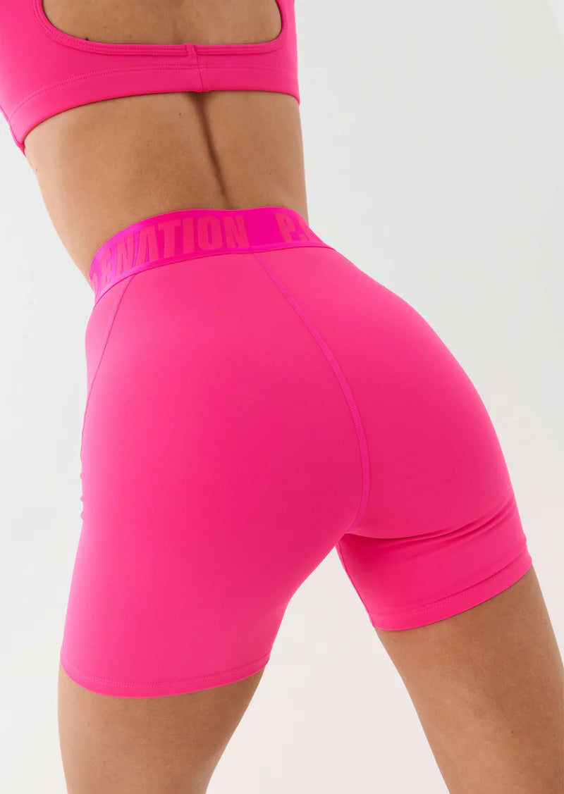 Elysian Collective PE Nation Intuitive Bike Short Pink Glo