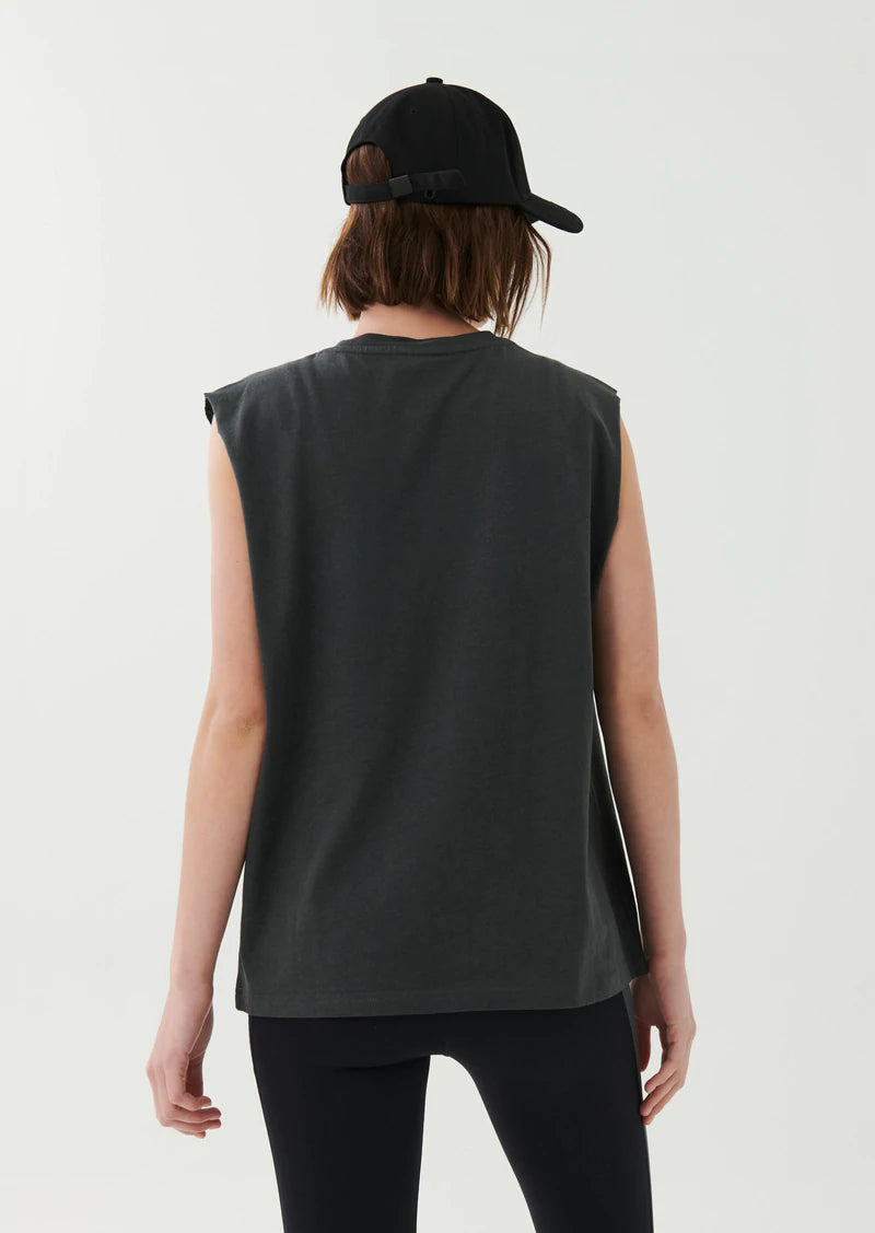 Elysian Collective Pe Nation Overtake Tank Dark Grey