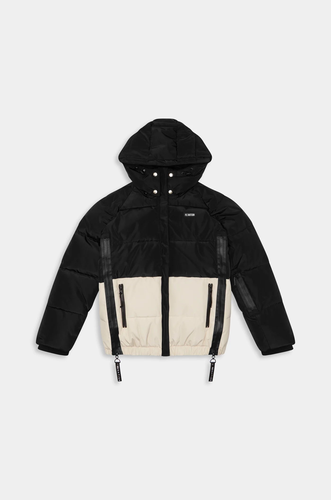 Elysian Collective PE Nation Rocket Air Jacket Snow Black