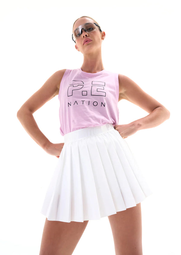 Elysian Collective PE Nation Shuffle Tank Pink Lavender