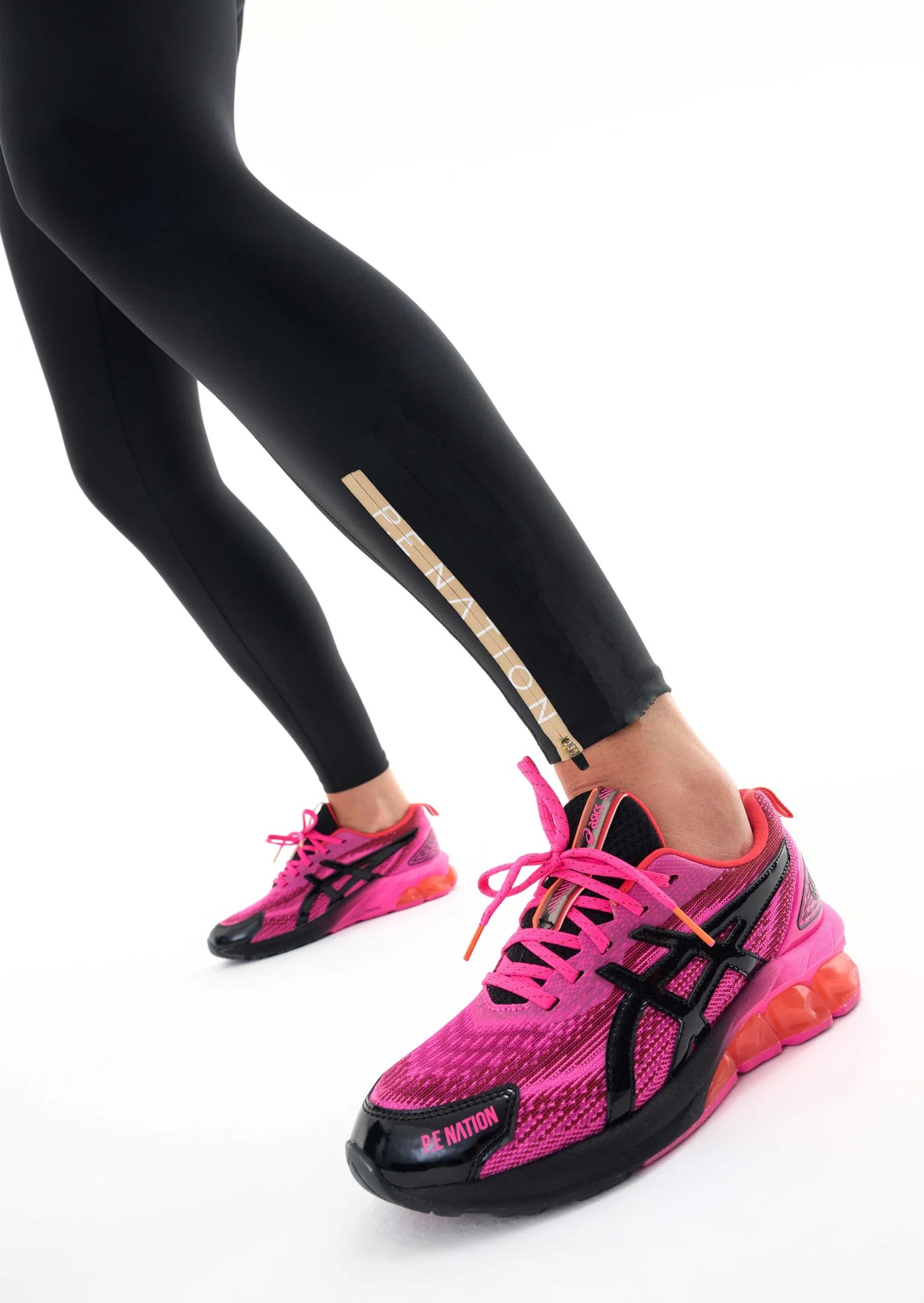 Elysian Collective PE Nation Steady Run Legging Pink Glo