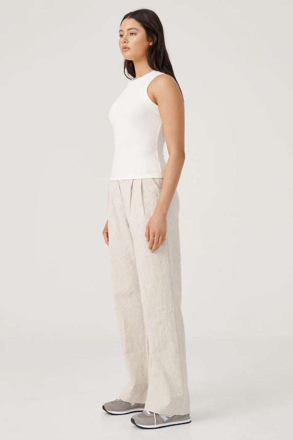 Elysian Collective Raef The Label Adler Tank White