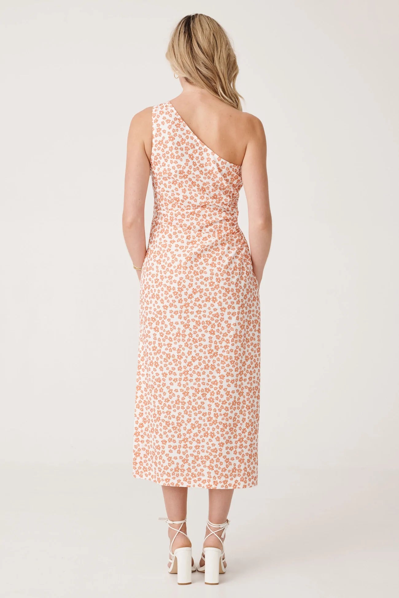 Elysian Collective Raef The Label Arya Midi Dress Summer Floral