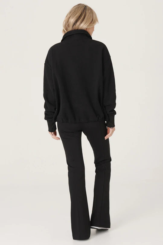 Elysian Collective Raef The Label Bobbie Sweater Black
