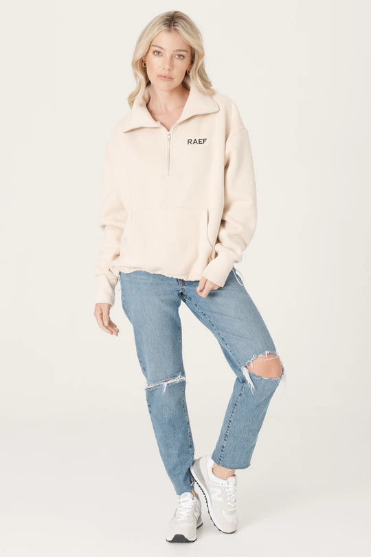 Elysian Collective Raef The Label Bobbie Sweater Cream