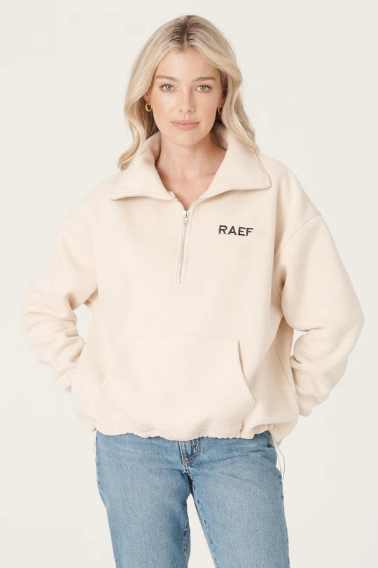 Elysian Collective Raef The Label Bobbie Sweater Cream