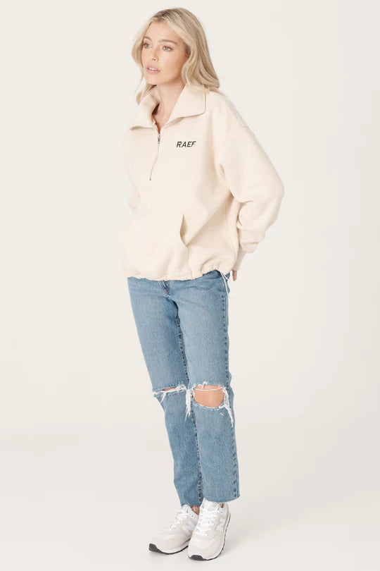 Elysian Collective Raef The Label Bobbie Sweater Cream