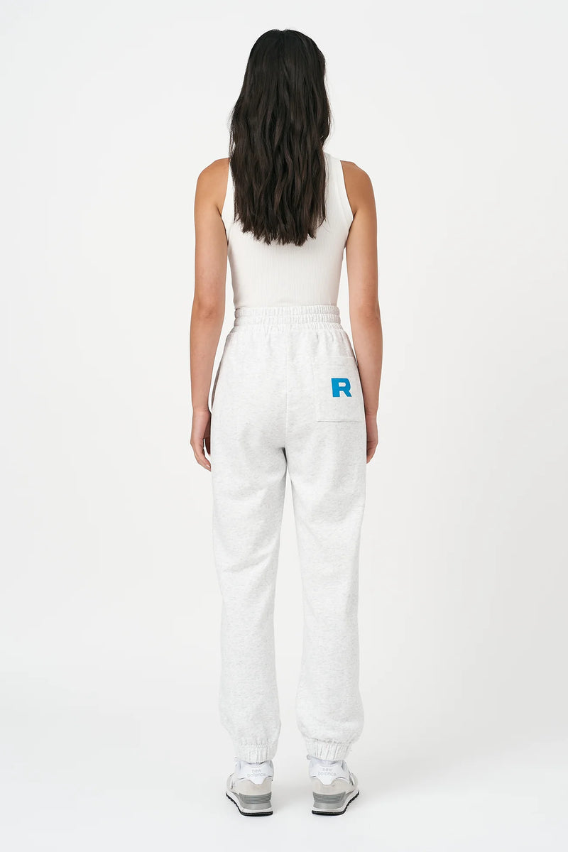 Elysian Collective Raef The Label Brooks Track Pant White Marle