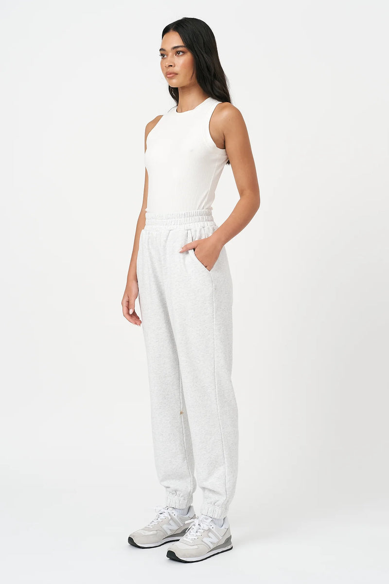 Elysian Collective Raef The Label Brooks Track Pant White Marle