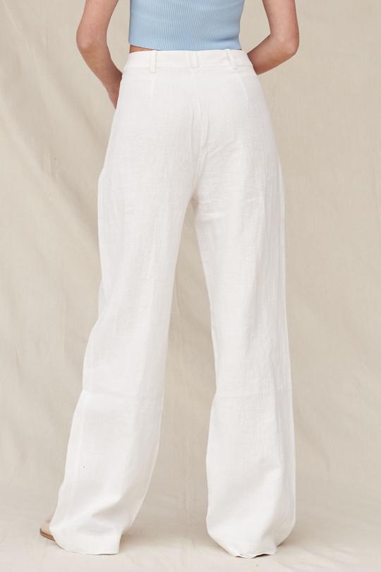 Elysian Collective RAEF The Label Chilli Pants White