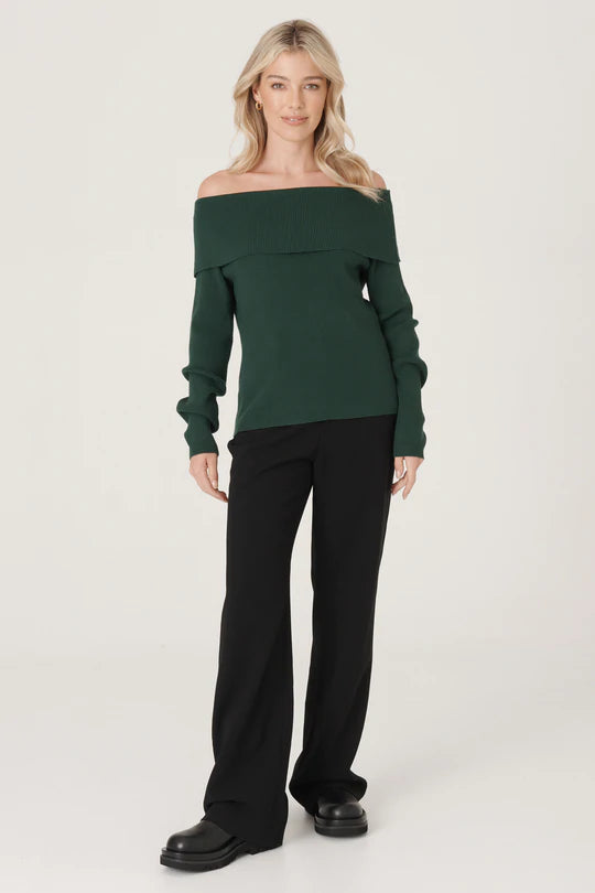 Elysian Collective Raef The Label Dunes Knit Green