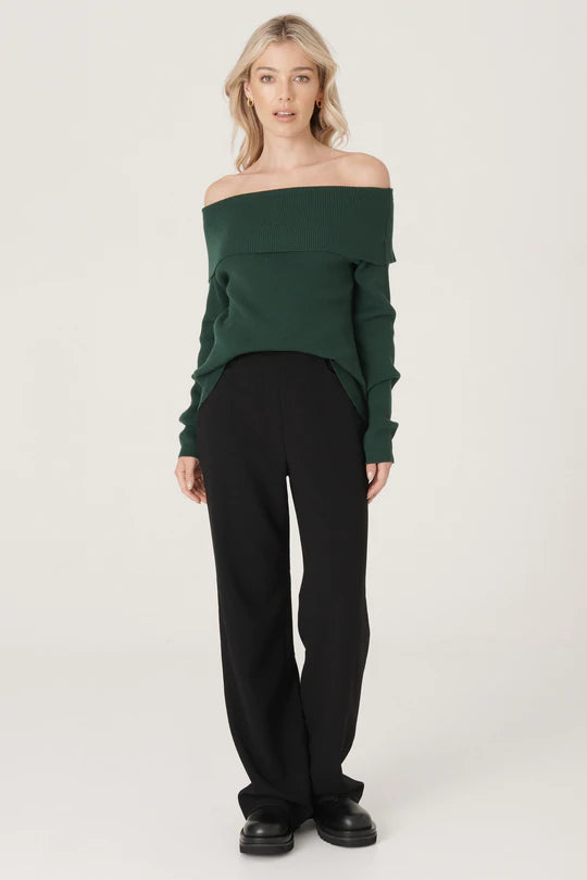 Elysian Collective Raef The Label Dunes Knit Green