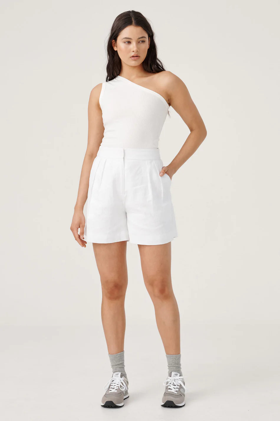 Elysian Collective RAEF The Label Eliana Short Ivory