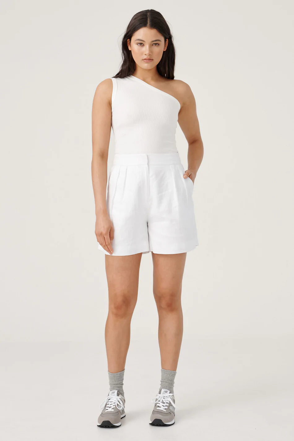 Elysian Collective RAEF The Label Eliana Short Ivory