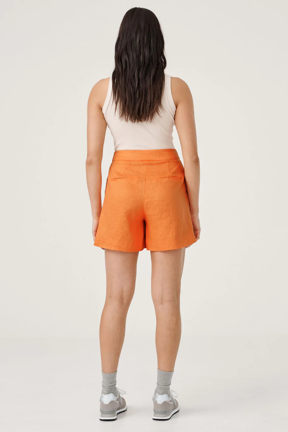 Elysian Collective RAEF The Label Eliana Short Orange