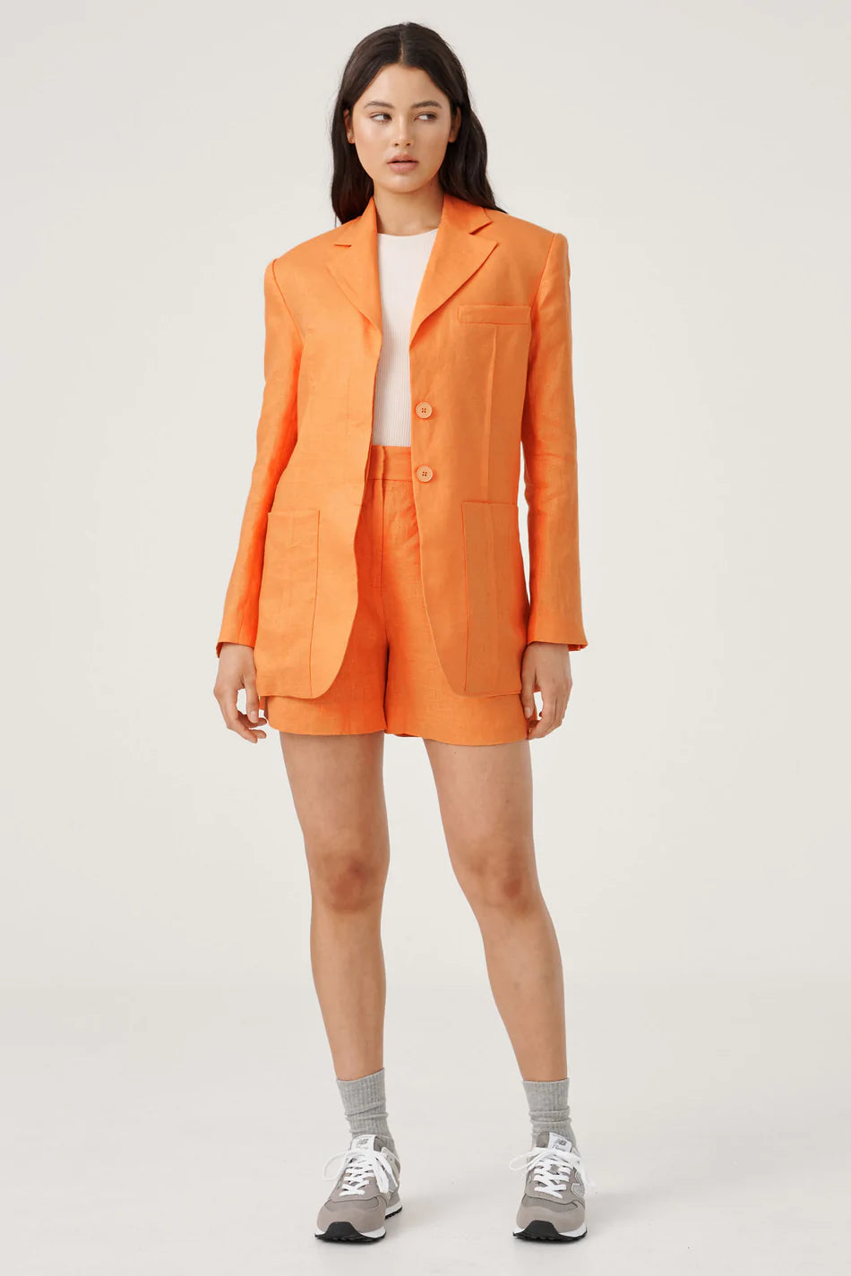 Elysian Collective RAEF The Label Eliana Short Orange