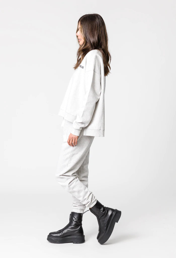 Elysian Collective Remain Kelly Trackpant Snow Marle