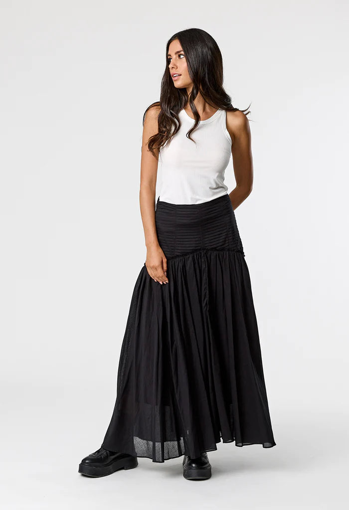 Elysian Collective Remain Milan Skirt Black