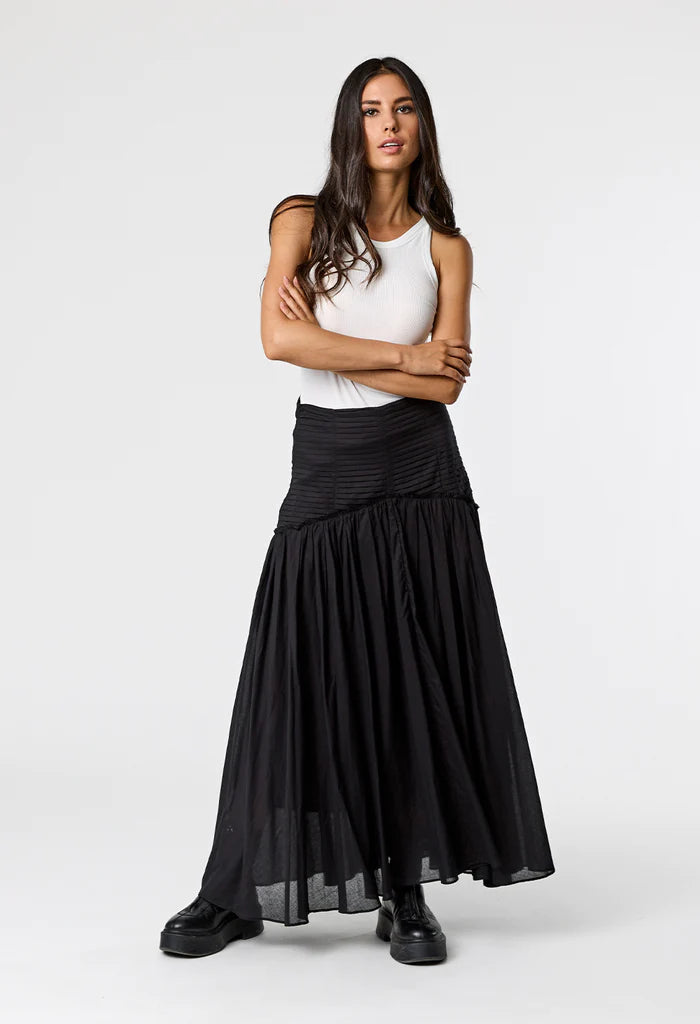 Elysian Collective Remain Milan Skirt Black