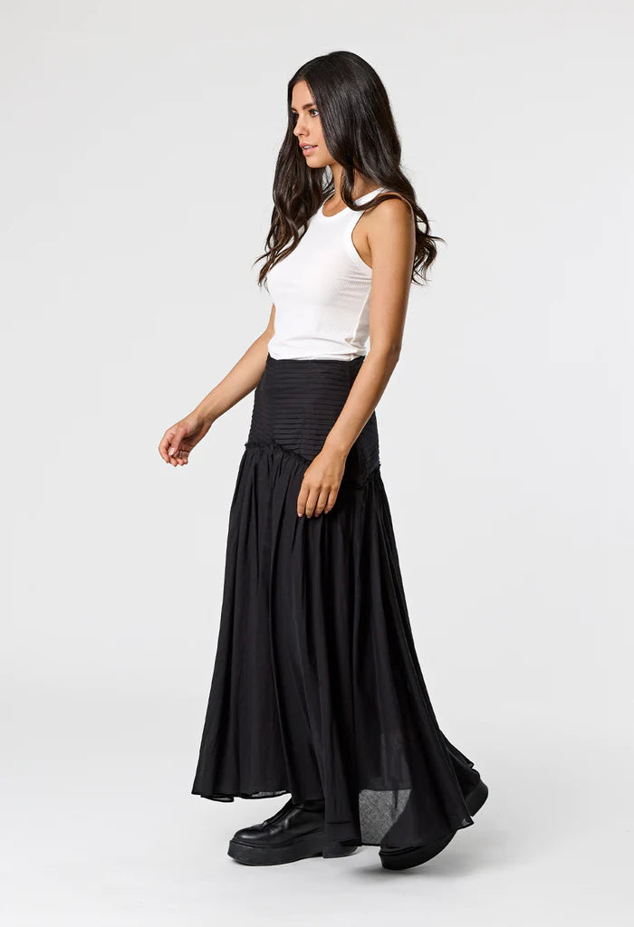 Elysian Collective Remain Milan Skirt Black