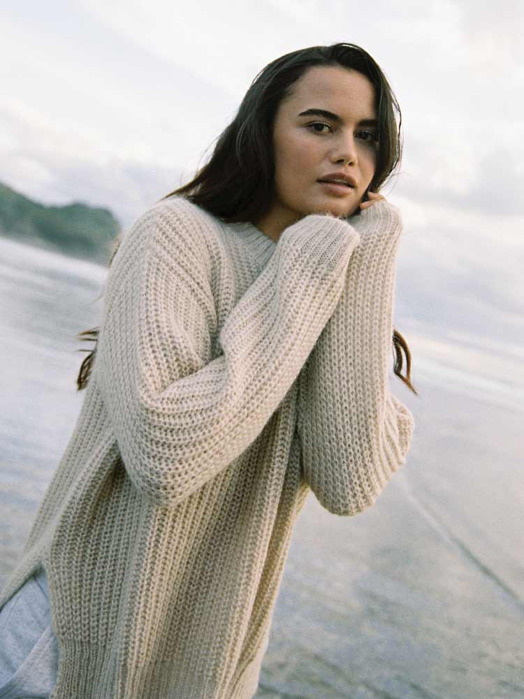 Elysian Collective Remain Neva Knit Sand