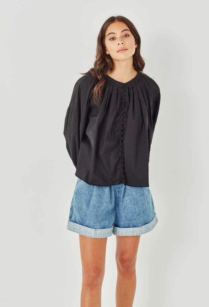 Elysian Collective Remain Sienna Shirt Black