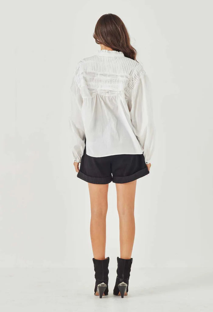 Elysian Collective Remain Sylvie Shirt Bone